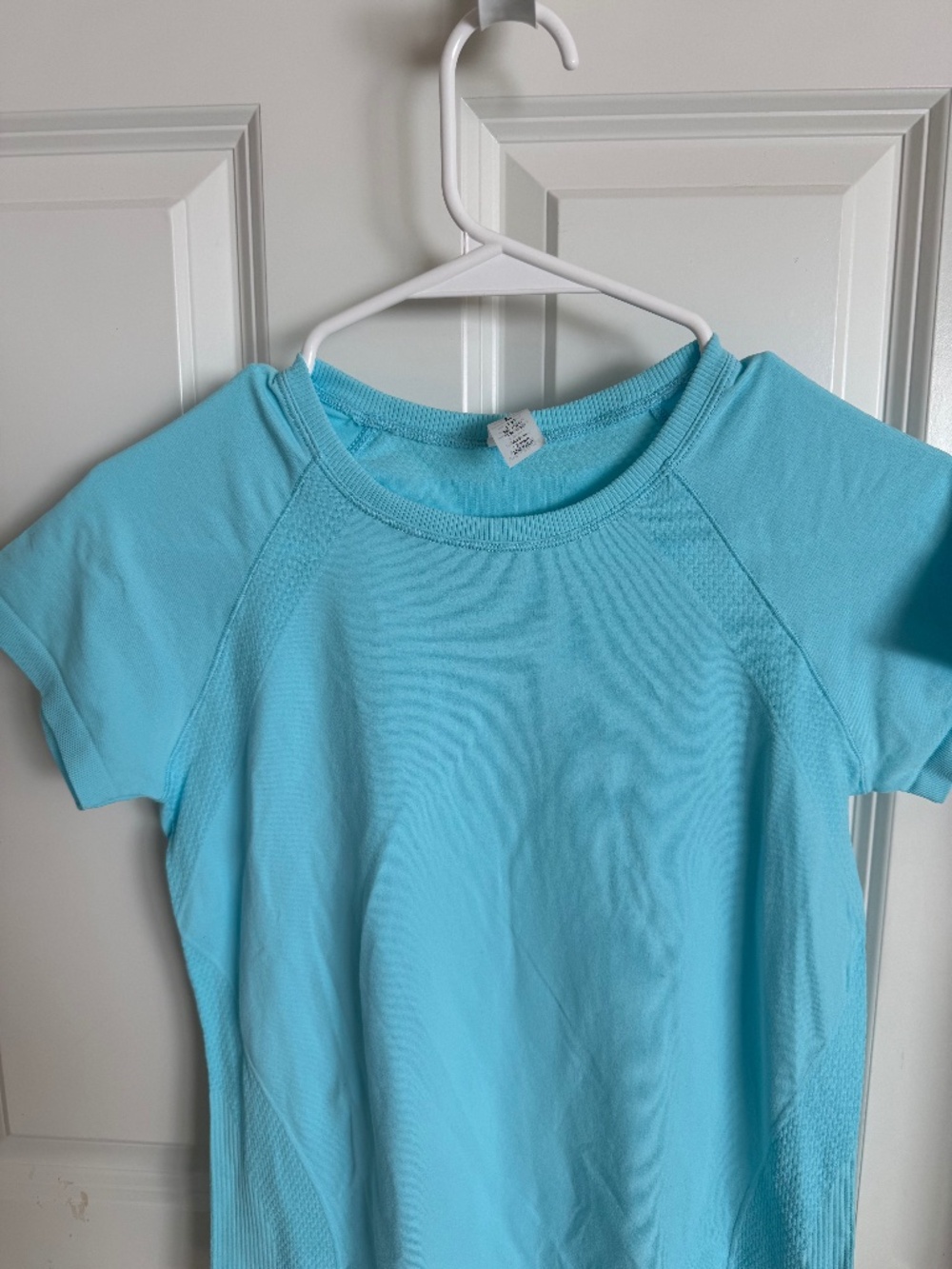 d s g kids t-shirt L aqua nylon/span